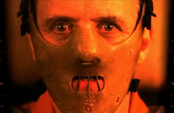 Anthony Hopkins en 'El silencio de los inocentes'