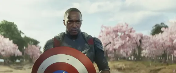 Anthony Mackie in 'Captain America: The Winter Soldier'