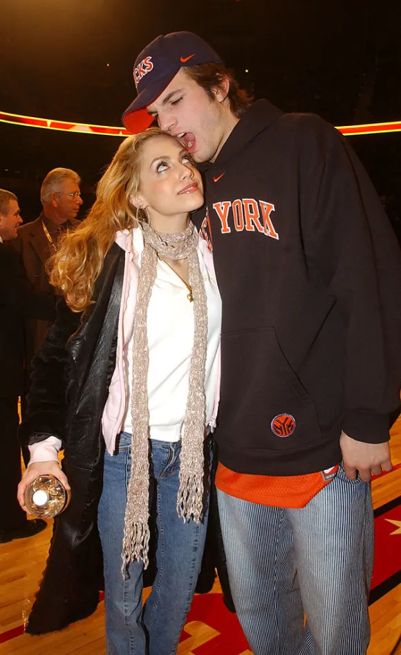 Brittany Murphy and Ashton Kutcher