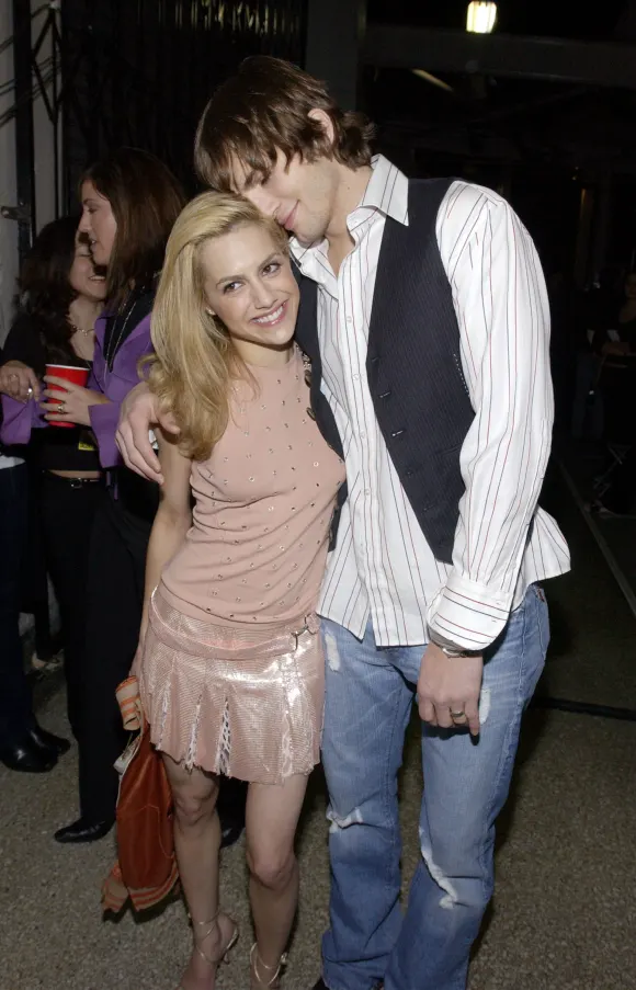 Ashton Kutcher and Brittany Murphy