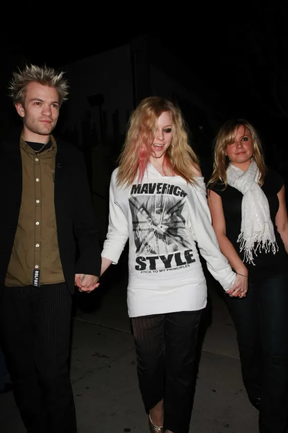 Avril Lavigne and Deryck Whibley