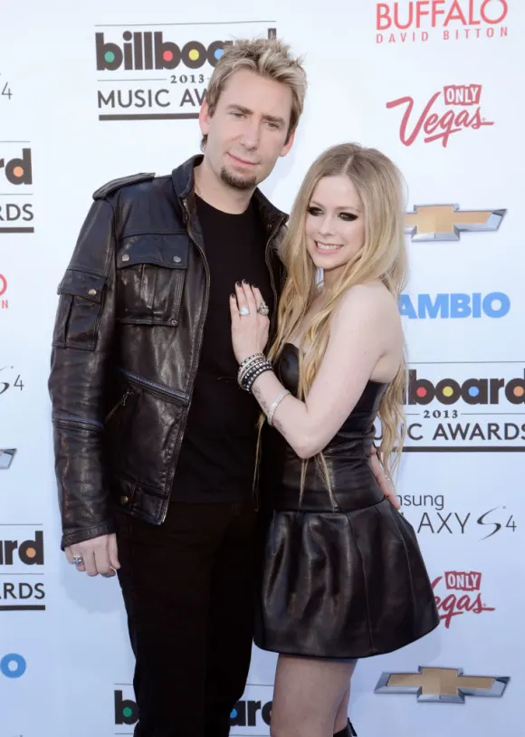 Chad Kroeger and Avril Lavigne