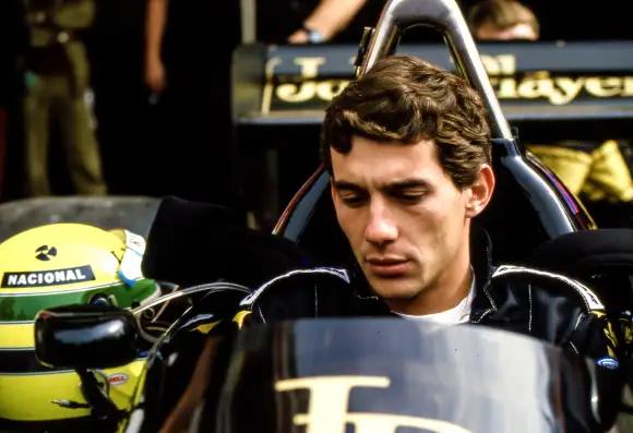 Ayrton Senna.