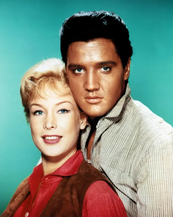 Barbara Eden, Elvis Presley in 'Flaming Star'