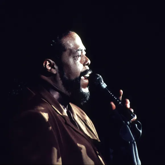 1/ Konzert: Barry White, voc, Sänger, Mikrofon, Blues, Soul, Musik, BERLIN DEUTSCHLAND, GERMANY *** 1 concert Barry Whit