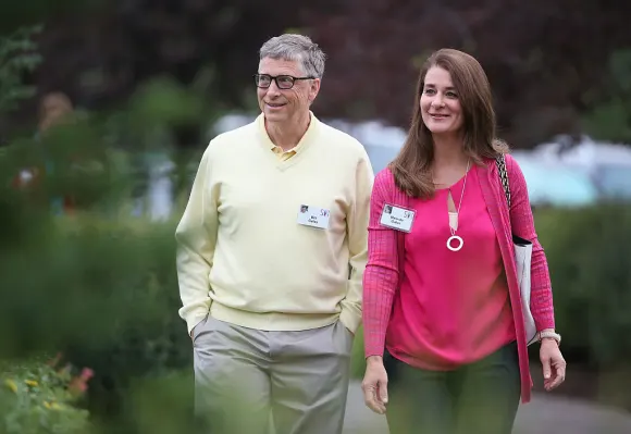 Bill Gates and Melinda Gates
