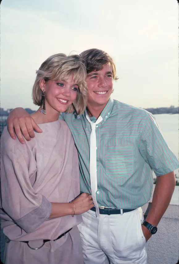 Christopher Atkins and Lyn Barron Weber