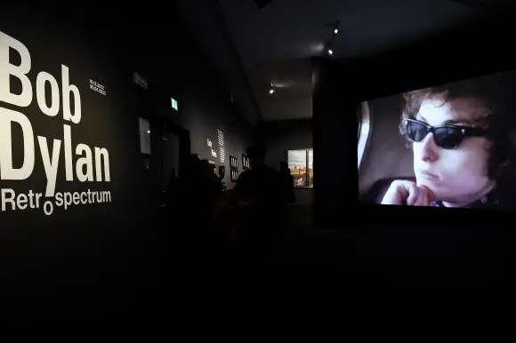 Bob Dylan. Retrospectum. The inauguration of the first European monographic exhibition dedicated to the works of visual
