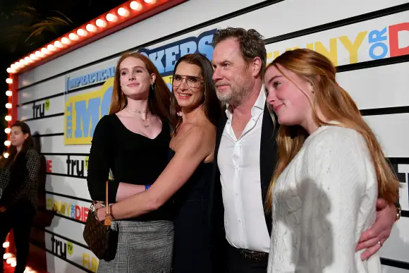 Brooke Shields, Rowan Henchy, Grier Henchy, Chris Henchy