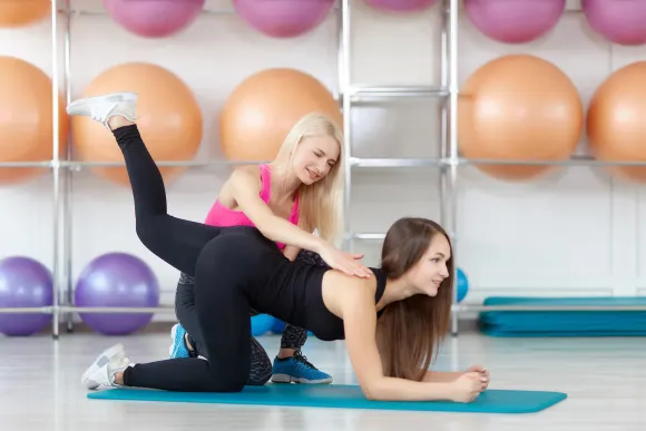 Entraînement des fesses