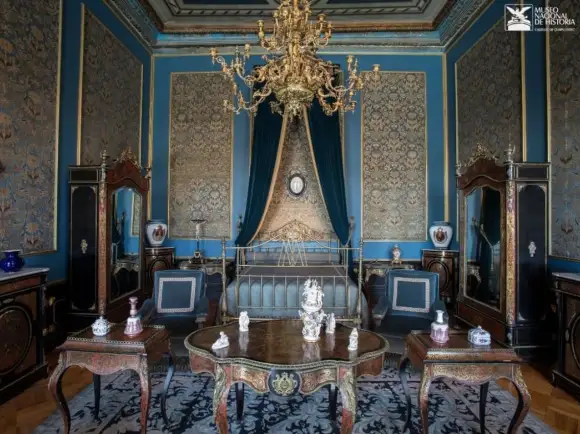 Habitación de la Emperatriz Carlota en el Castillo de Chapultepec