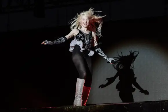 Carly Rae Jepsen - Anything to Be With You Tour Carly Rae Jepsen performs on rooftop of Pier 17 in New York as part of A