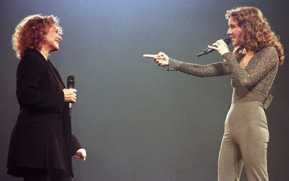 Carole King and Céline Dion