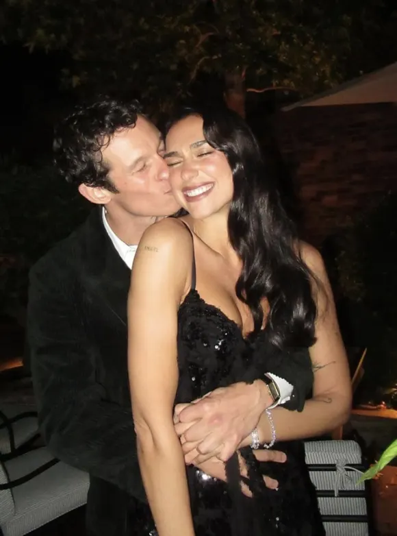 Callum Turner and Dua Lipa