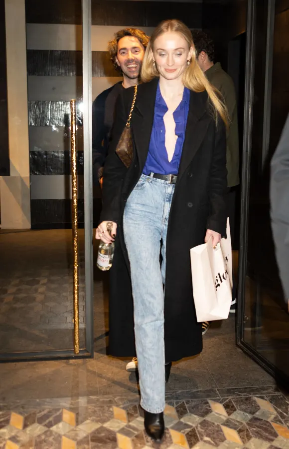 Sophie Turner and Peregrine Pearson