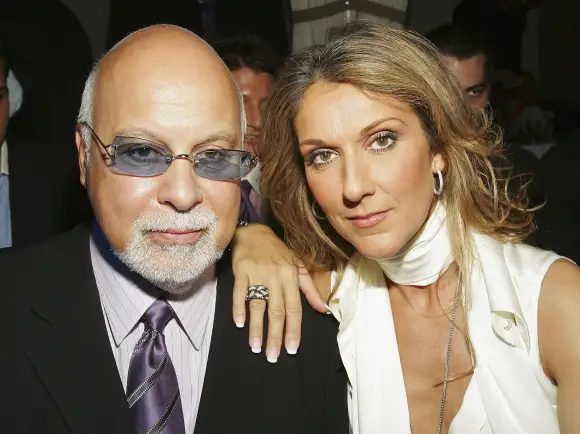 René Angélil and Céline Dion