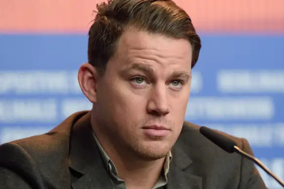 channing tatum earlier today