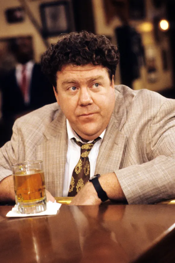 George Wendt in 'Cheers'.