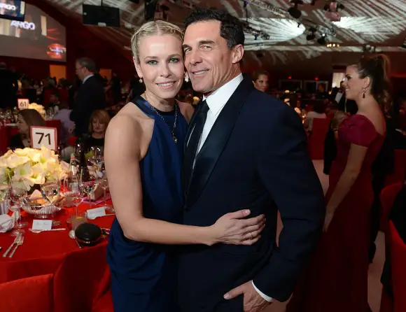 Chelsea Handler and Andre Balazs