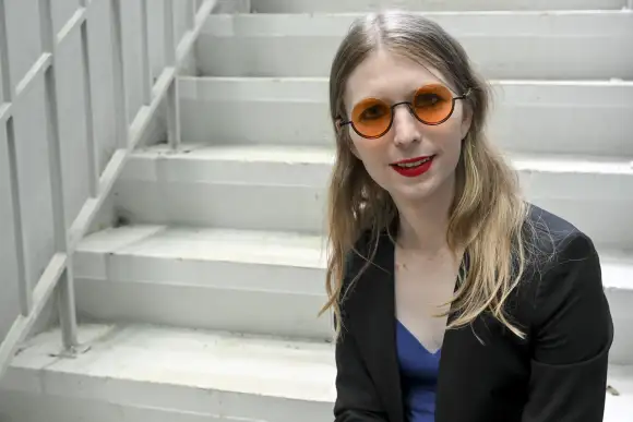 News Themen der Woche KW21 News Bilder des Tages American whistleblower Chelsea Manning poses for the photographer, in B