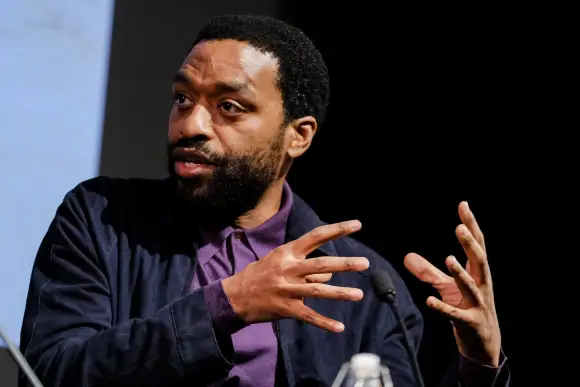 Chiwetel Ejiofor on stage at Mark Kermode Live in 3D on Monday 11 March 2019 Chiwetel Ejiofor on stage at Mark Kermode L