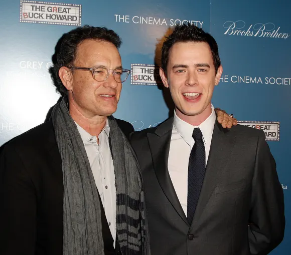 Tom Hanks and Colin Hanks