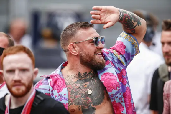 Conor McGregor, Grand Prix de F1 de Monaco au Circuit de Monaco le 28 mai 2022 à Monte-Carlo, Monaco. (Photo de HOCH ZWEI