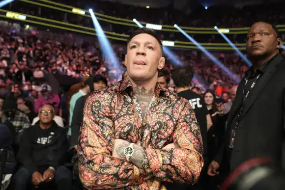 4 mars 2023, Las Vegas, NV, LAS VEGAS, NEVADA, États-Unis : LAS VEGAS, NV - 4 mars : Conor McGregor au T-Mobile Aren