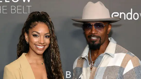 Corinne Fox and Jamie Foxx in the year 2022