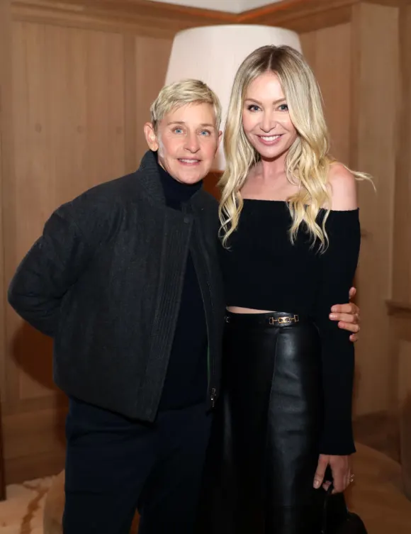 Ellen DeGeneres and Portia de Rossi