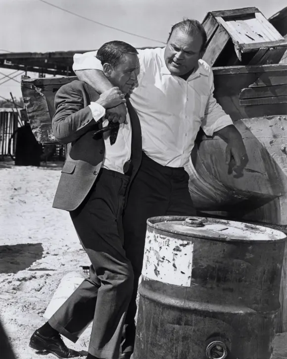 'Lady in Cement' cast