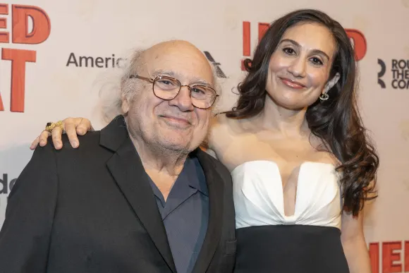 November 2, 2023, New York, New York, USA: Actors DANNY DEVITO and his daughter LUCY DEVITO attend opening night of play