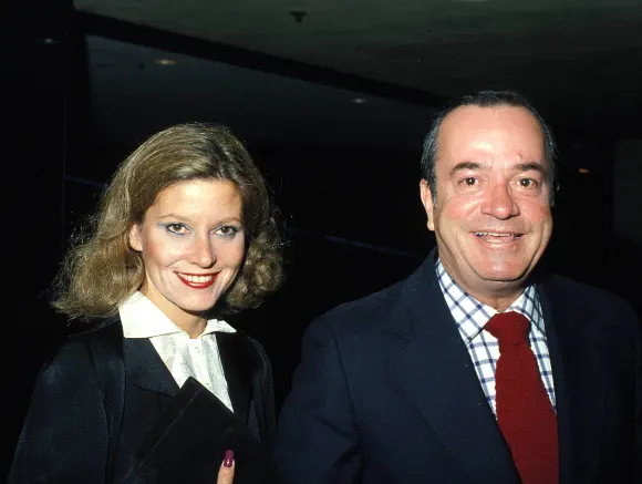 David Doyle and his wife Anne in 1980.