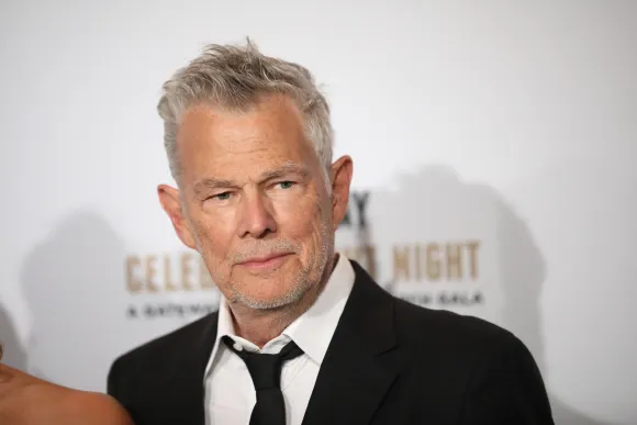 April 27, 2024, Scottsdale, Arizona, USA: Singer DAVID FOSTER on the emerald carpet at the 2024 Gateway Celebrity Fight