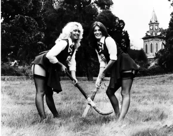Debbie Linden and Lisa Vanderpump in 'The Wildcats of St. Trinian's'