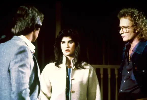 Tristan Rogers, Demi Moore, Anthony Geary in 'General Hospital'