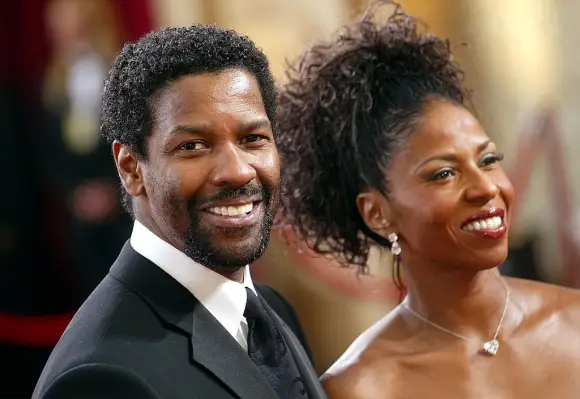 Denzel Washington and Pauletta Washington