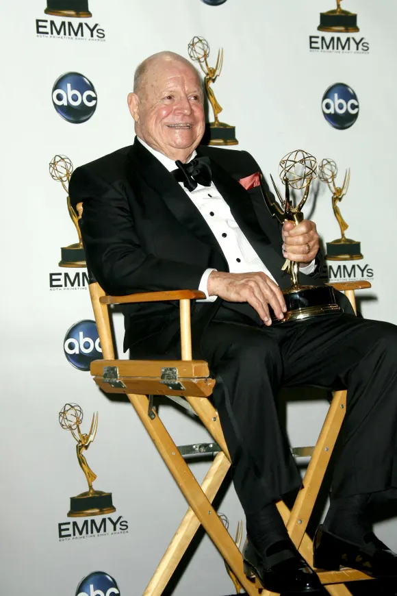 Don Rickles in the press room at the 60th Annual Primetime Emmy Awards. Nokia Theater, Los Angeles,
