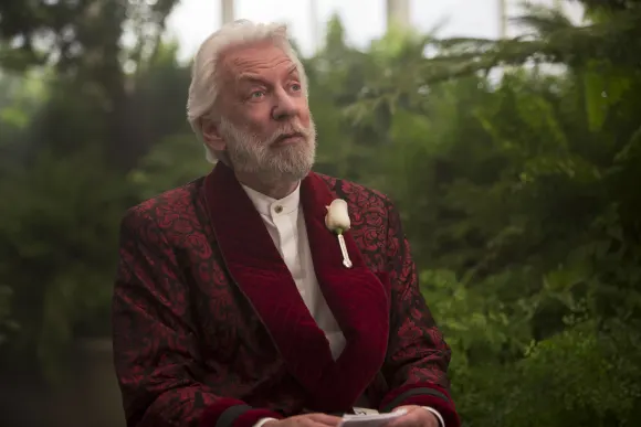 Donald Sutherland in 'The Hunger Games: Mockingjay - Part2'