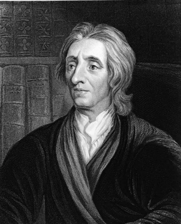 Engraving Of Philosopher John Locke