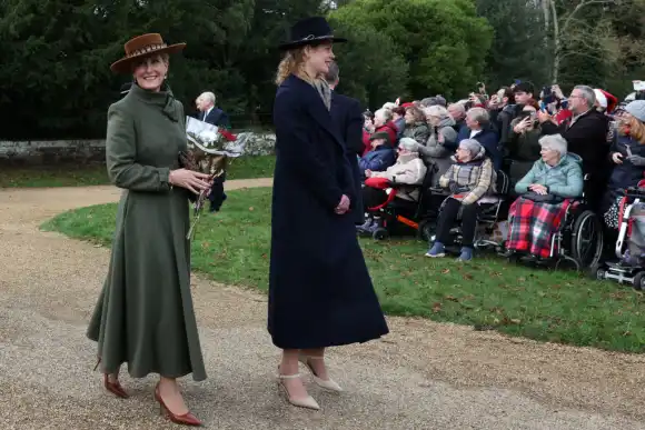 Duchess Sophie and Lady Louise Windsor