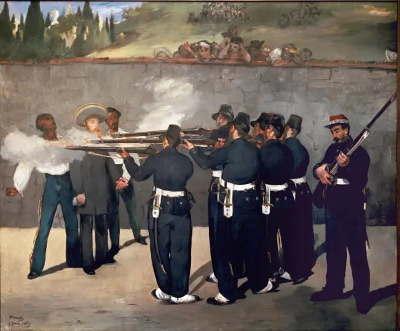 'La ejecución del Emperador Maximiliano' de Edouard Manet (1967-68)