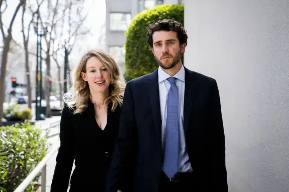 Elizabeth Holmes and Billy Evans