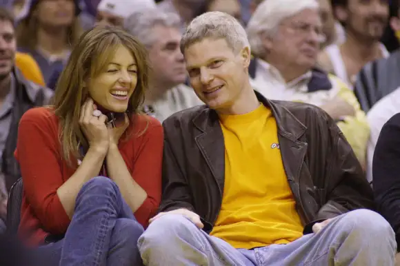 Elizabeth Hurley and Steve Bing in 2001.