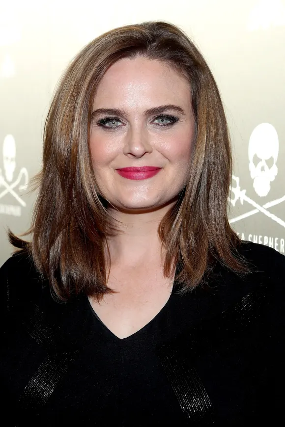 Emily Deschanel arrives at Sea Shepherd's 40th Anniversary Gala for the Oceans, June 10, 2017.