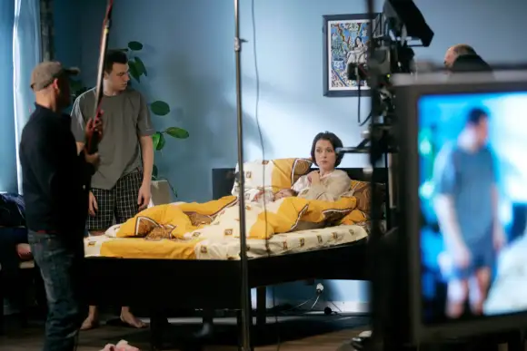 The Set of 'Everybody Loves Kostya'.