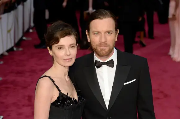 Eve Mavrakis and Ewan McGregor
