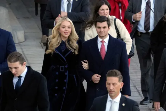Tiffany Trump and Michael Boulos