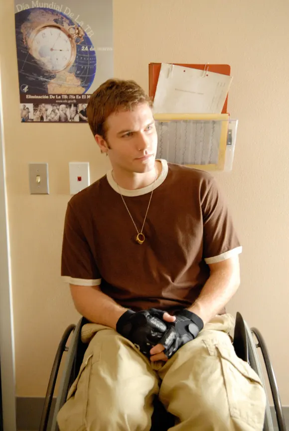 Scott Porter as "Jason Street" in 'Friday Night Lights'.