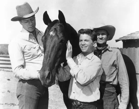 FURY, Peter Graves, Bobby Diamond, William Fawcett, 1955-60 Courtesy Everett Collection !ACHTUNG AUFNAHMEDATUM GESCHÄTZT